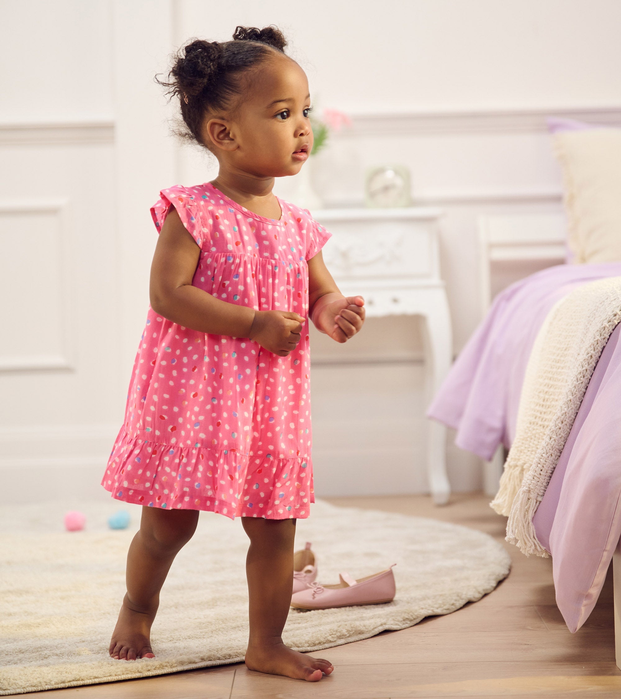 Baby & Toddler Girls Lots of Dots Flounce Dress | Hatley For Baby & Toddler