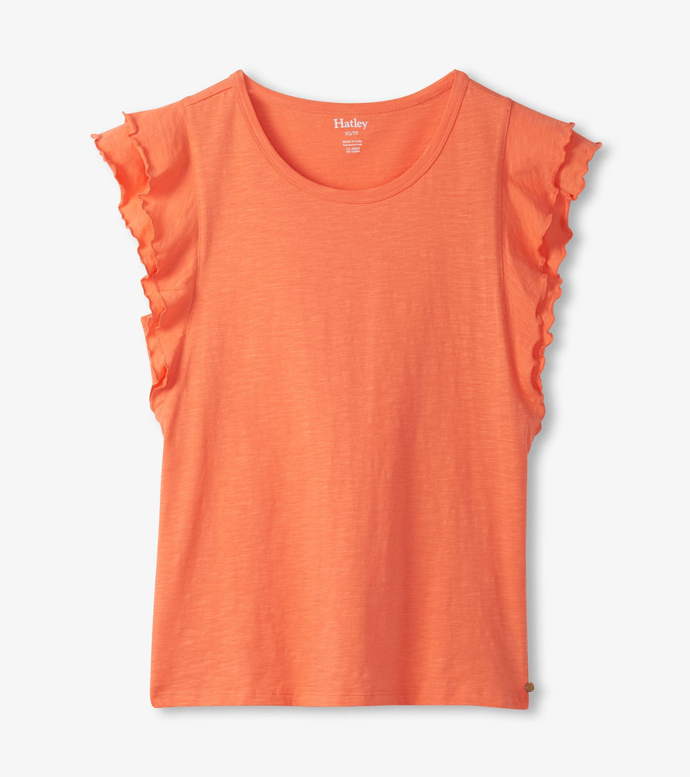 Layered Sleeve Tank - Melon | Hatley Women