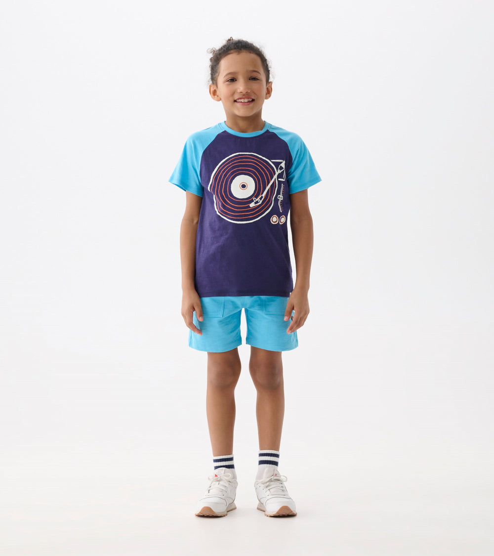 Boys Sweet Beats Raglan T-Shirt | Hatley Outlet Boys