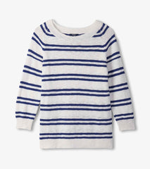 Mariner Sweater - Navy and White Stripes | Hatley Outlet Women