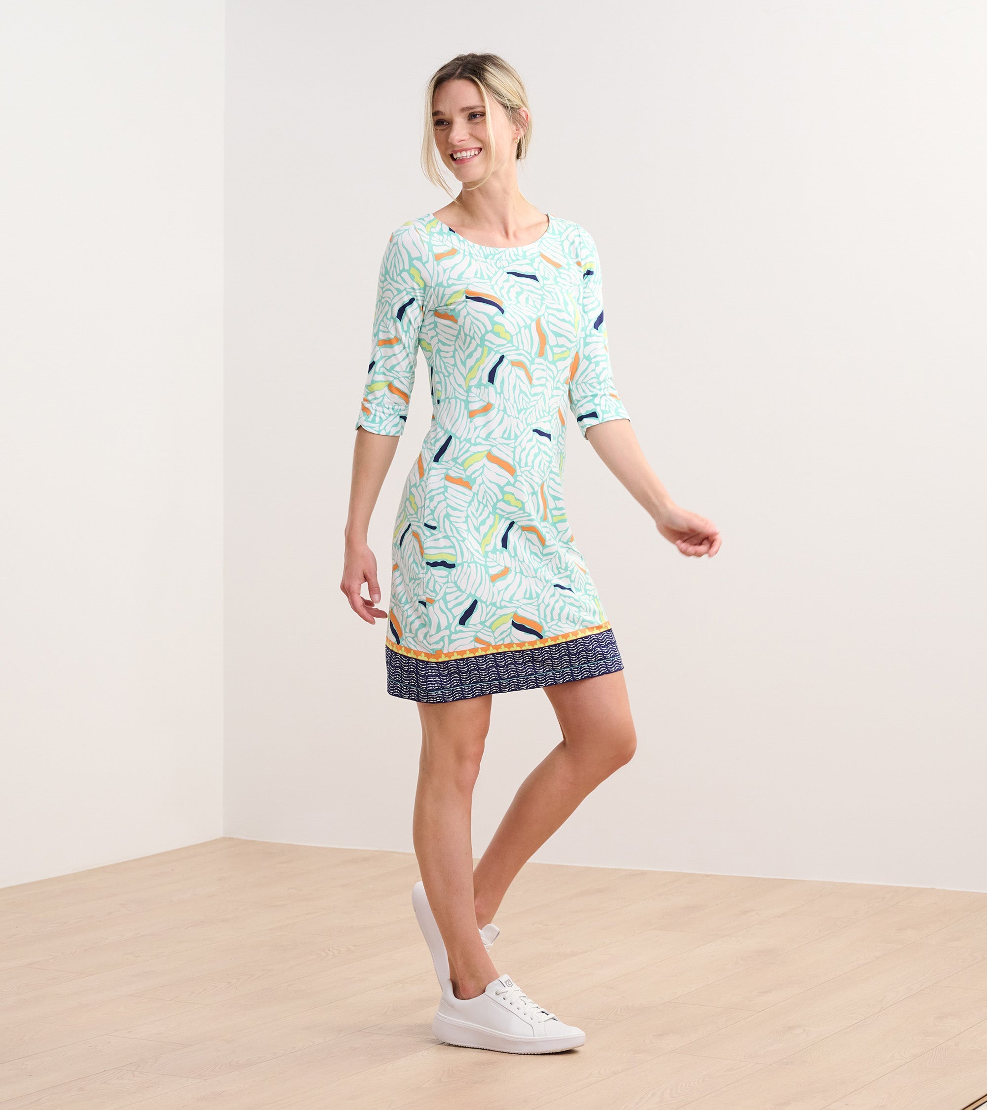 Lucy Dress - Organic Leaves | Hatley US Women
