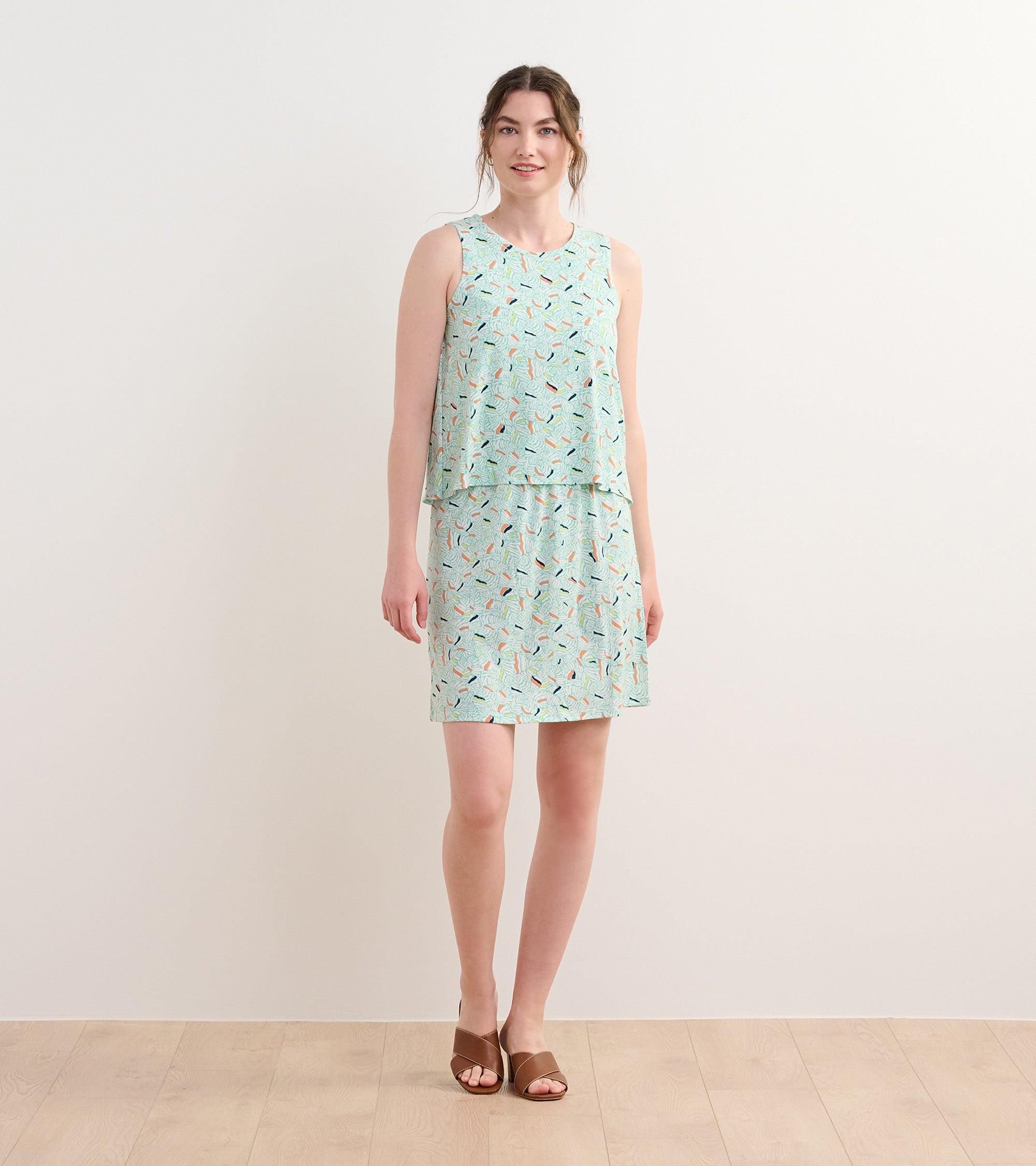 Roberta Dress - Organic Leaves | Hatley Onsale Women