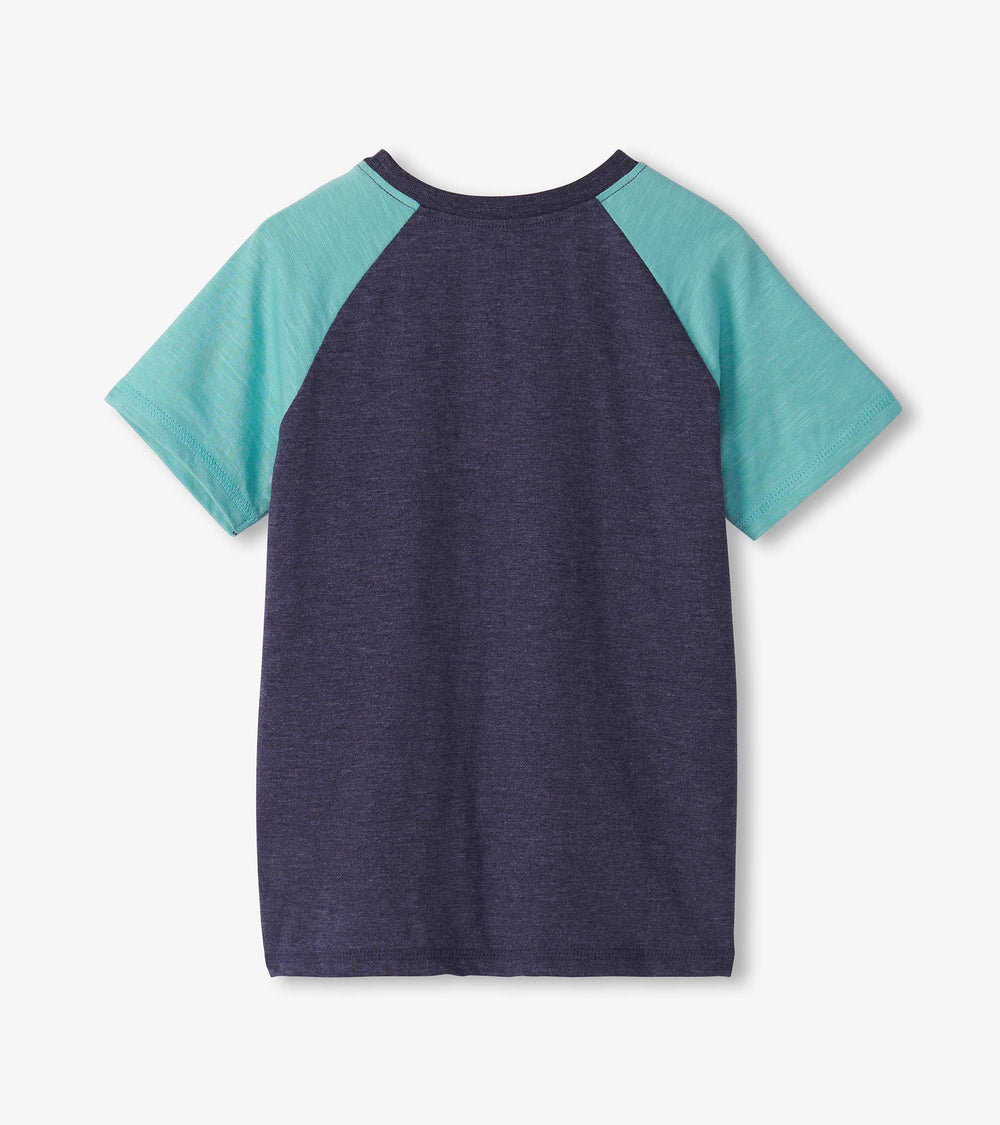 Boys T-Rex Raglan T-Shirt | Hatley Boys