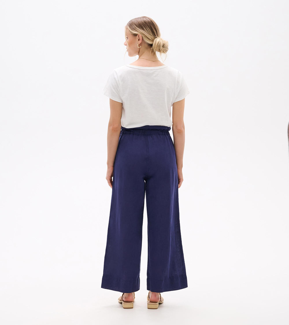 Tie Front Pants - Patriot Blue | Hatley US Women