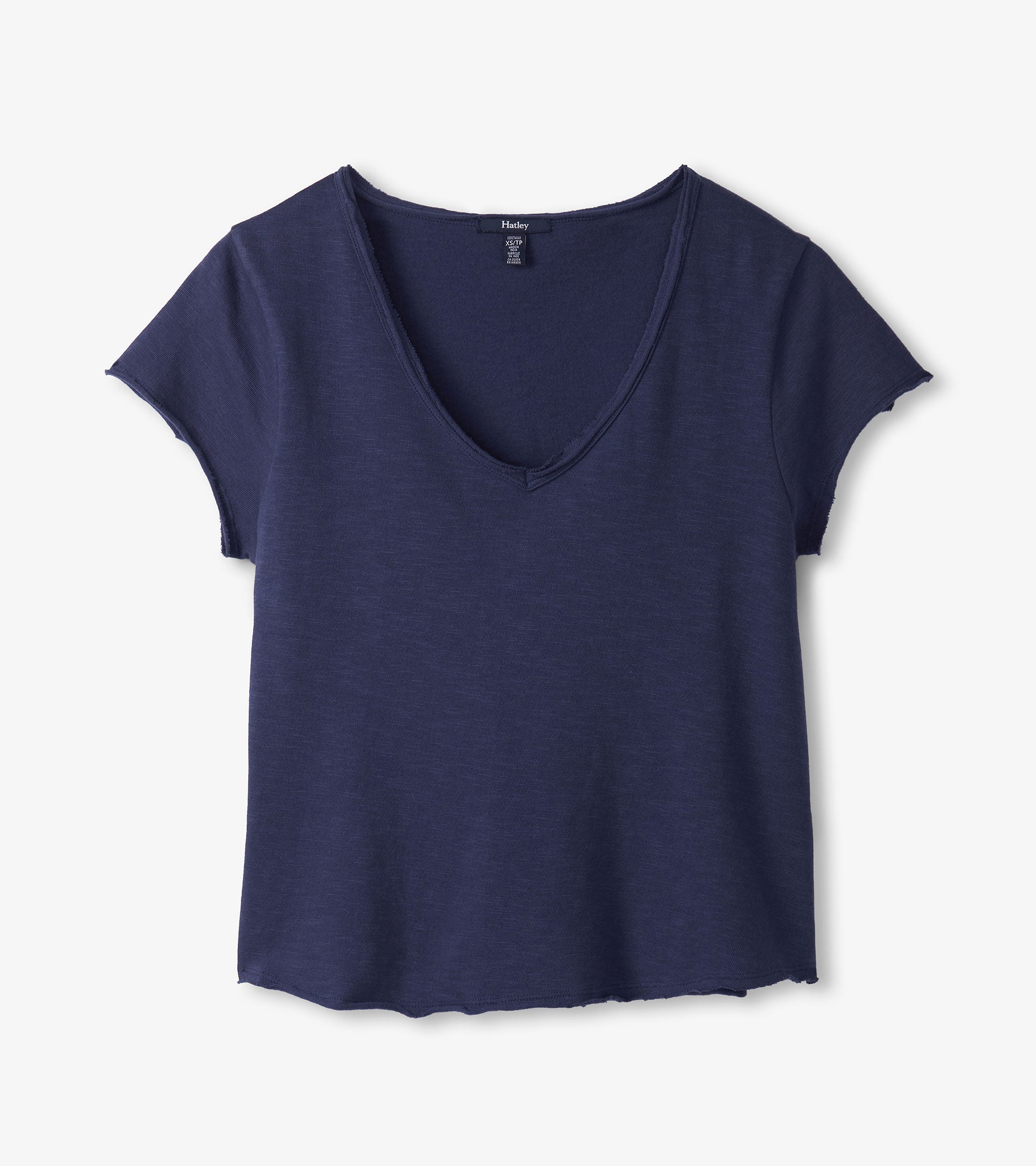 Sadie V-Neck Tee - Patriot Blue | Hatley Outlet Women