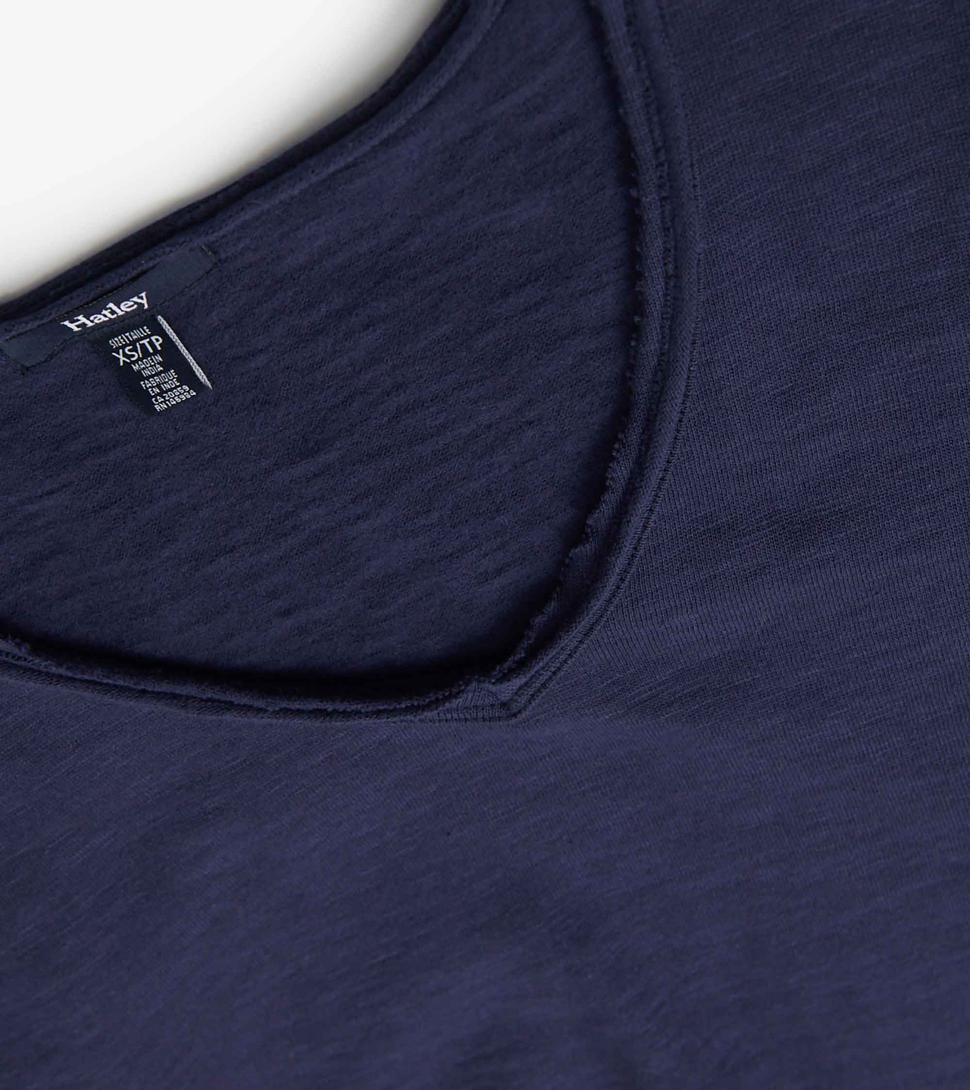 Sadie V-Neck Tee - Patriot Blue | Hatley Outlet Women
