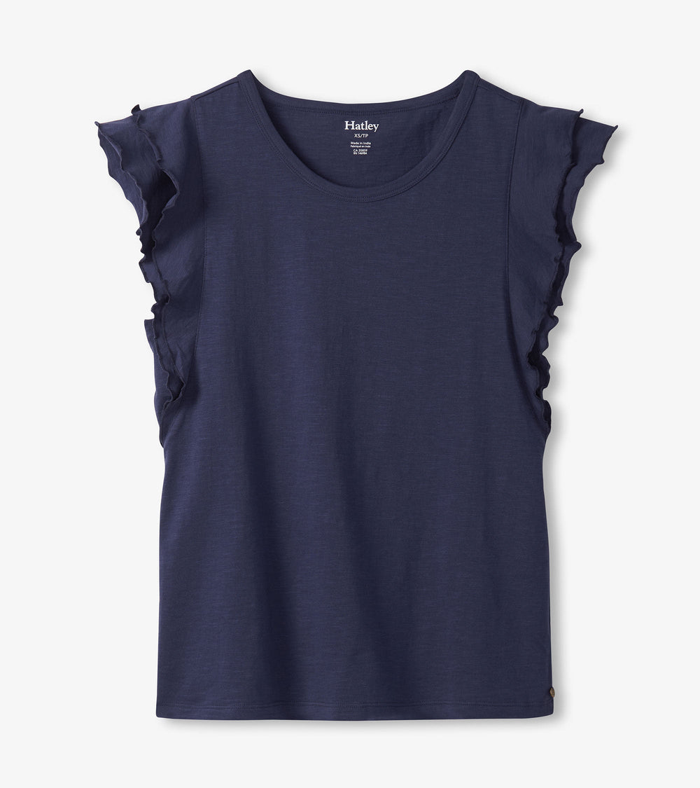 Layered Sleeve Tank - Patriot Blue | Hatley Outlet Women