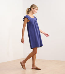 Flutter Sleeve Dress - Patriot Blue | Hatley