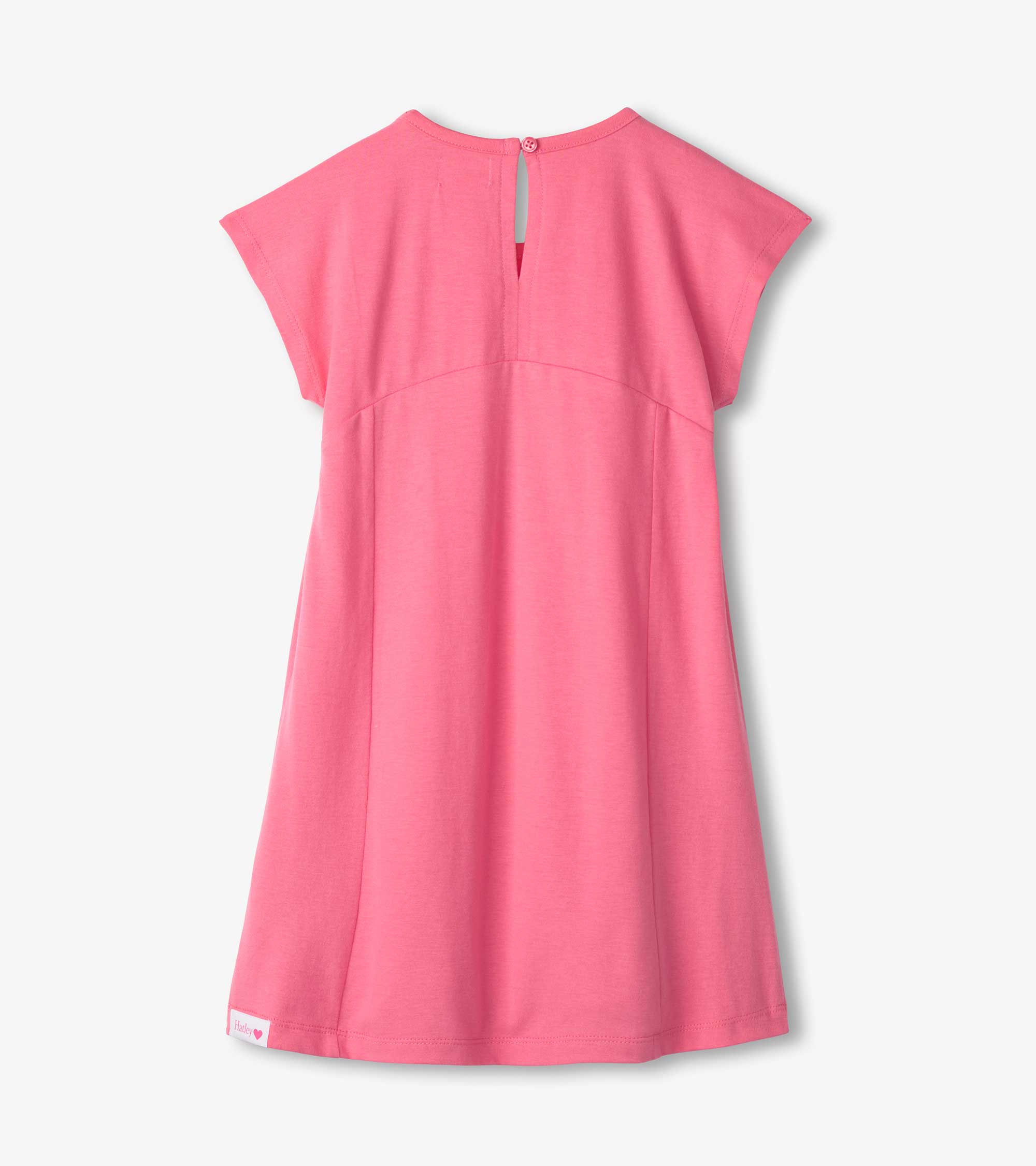 Girls Pink Butterfly A-Line Panel Dress | Hatley For Girls
