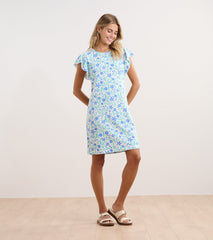 Carlie Dress - Painted Flowers | Hatley Women