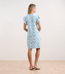 Carlie Dress - Painted Flowers | Hatley Women