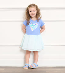 Baby & Toddler Girls Wild Flower Heart Layered Dress | Hatley