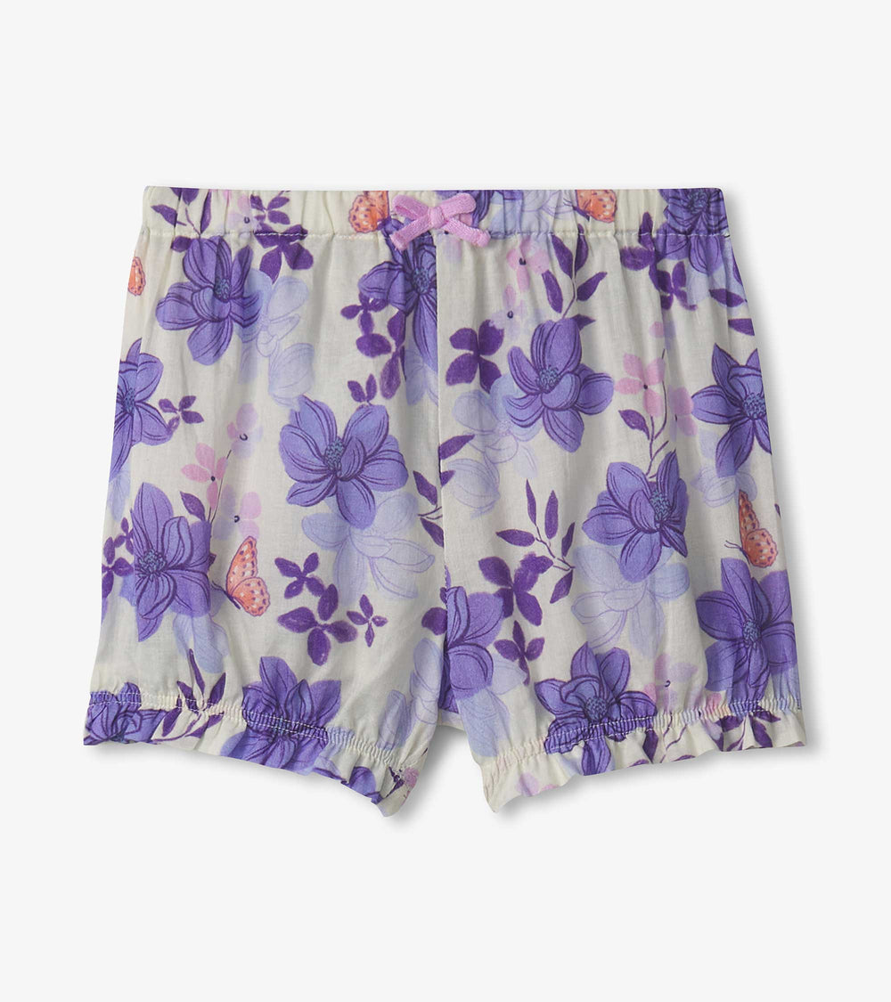 Baby & Toddler Girls Painted Magnolias Pin Tuck Tup & Bloomer Set | Hatley Sale Baby & Toddler