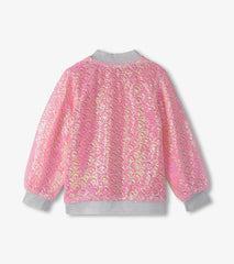 Girls Pearl Mermaid Sequined Bomber Jacket | Hatley Onsale Girls