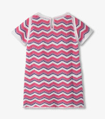 Girls Rose Chevron T-Shirt Dress | Hatley Discount Girls