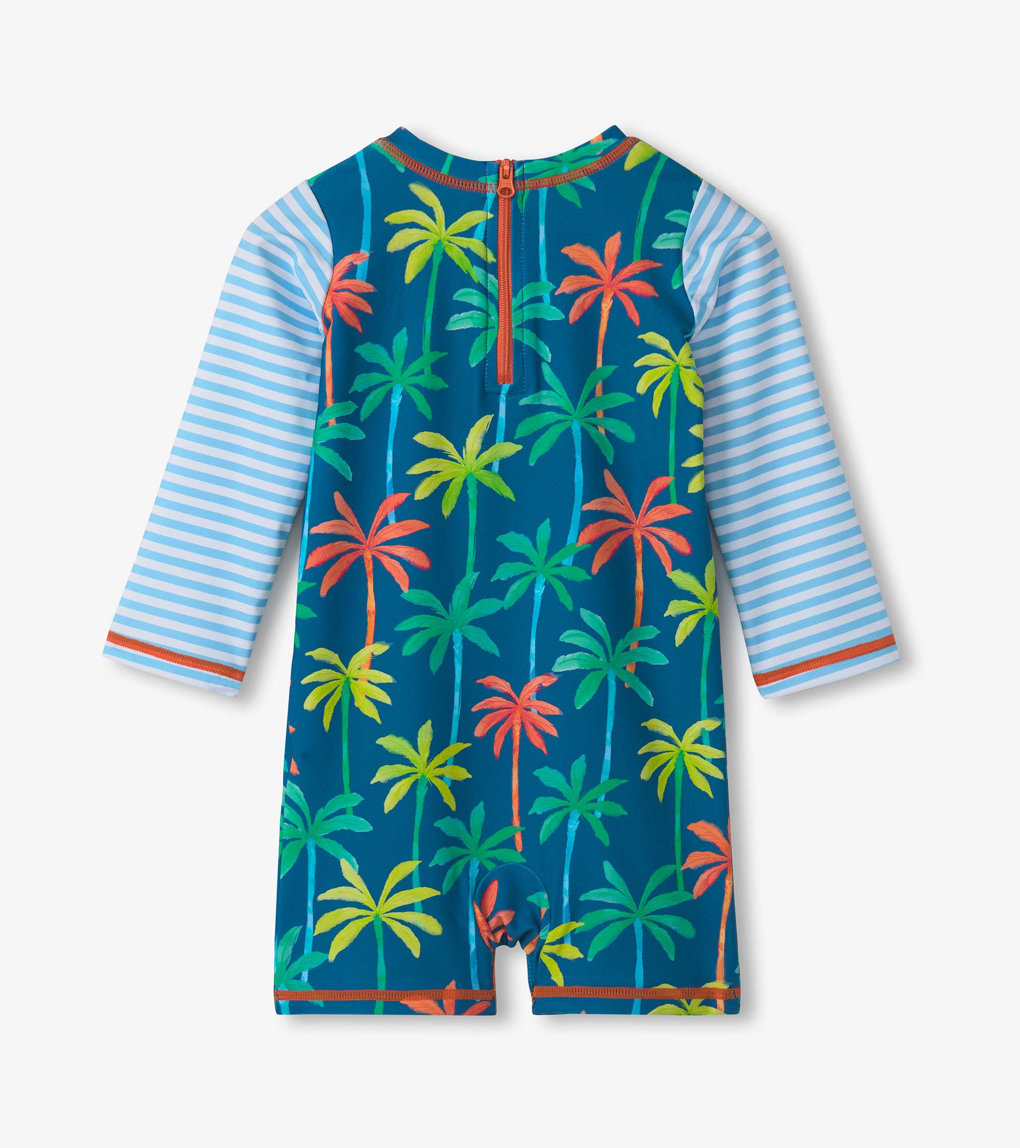 Baby Boys Printed Palms One-Piece Rashguard | Hatley Baby & Toddler