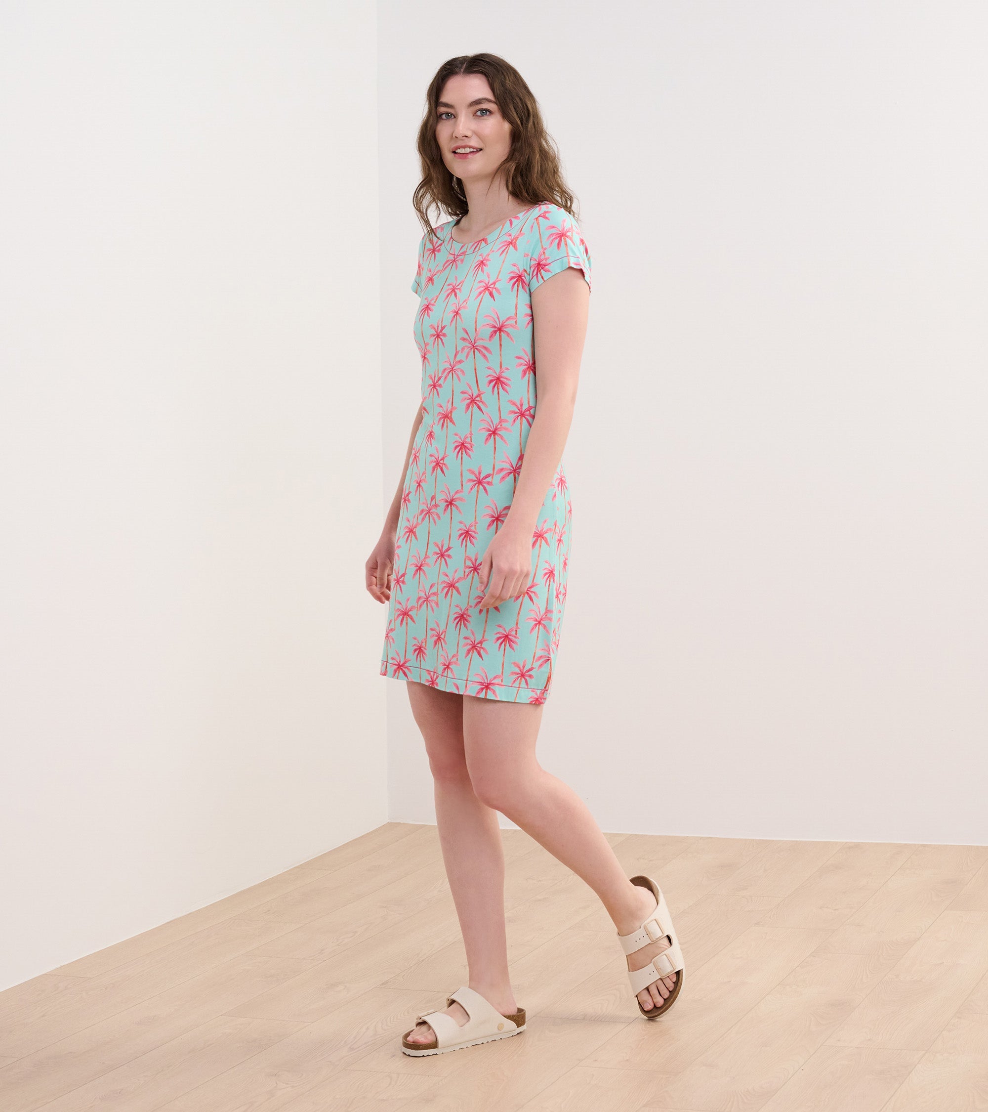 Nellie Dress - Painted Palms | Hatley For Women