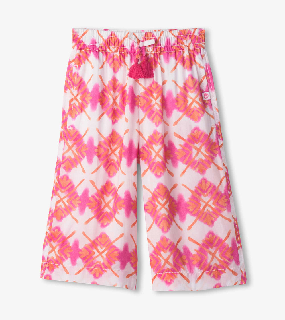 Girls Painted Sunburst Cropped Culottes | Hatley Girls