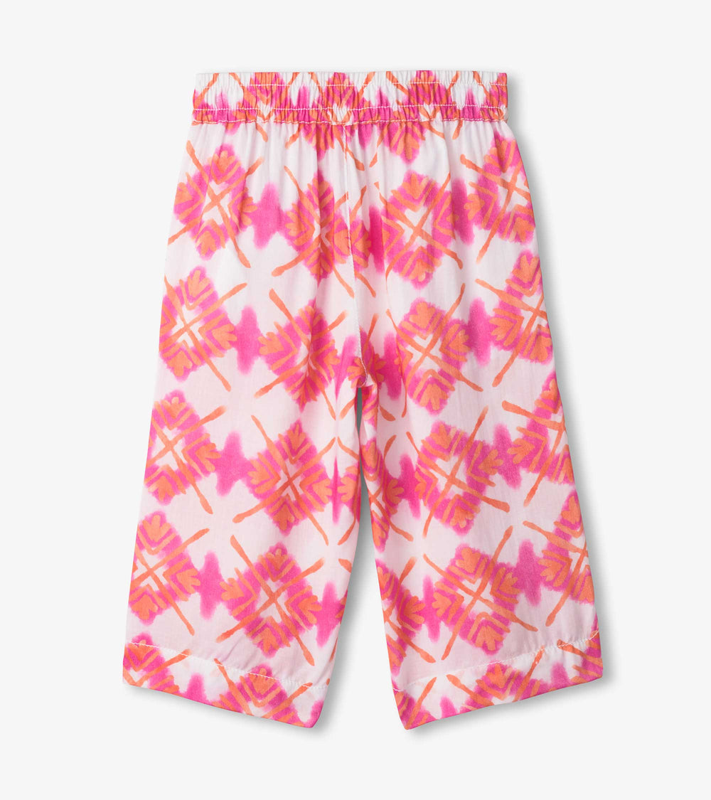 Girls Painted Sunburst Cropped Culottes | Hatley Girls