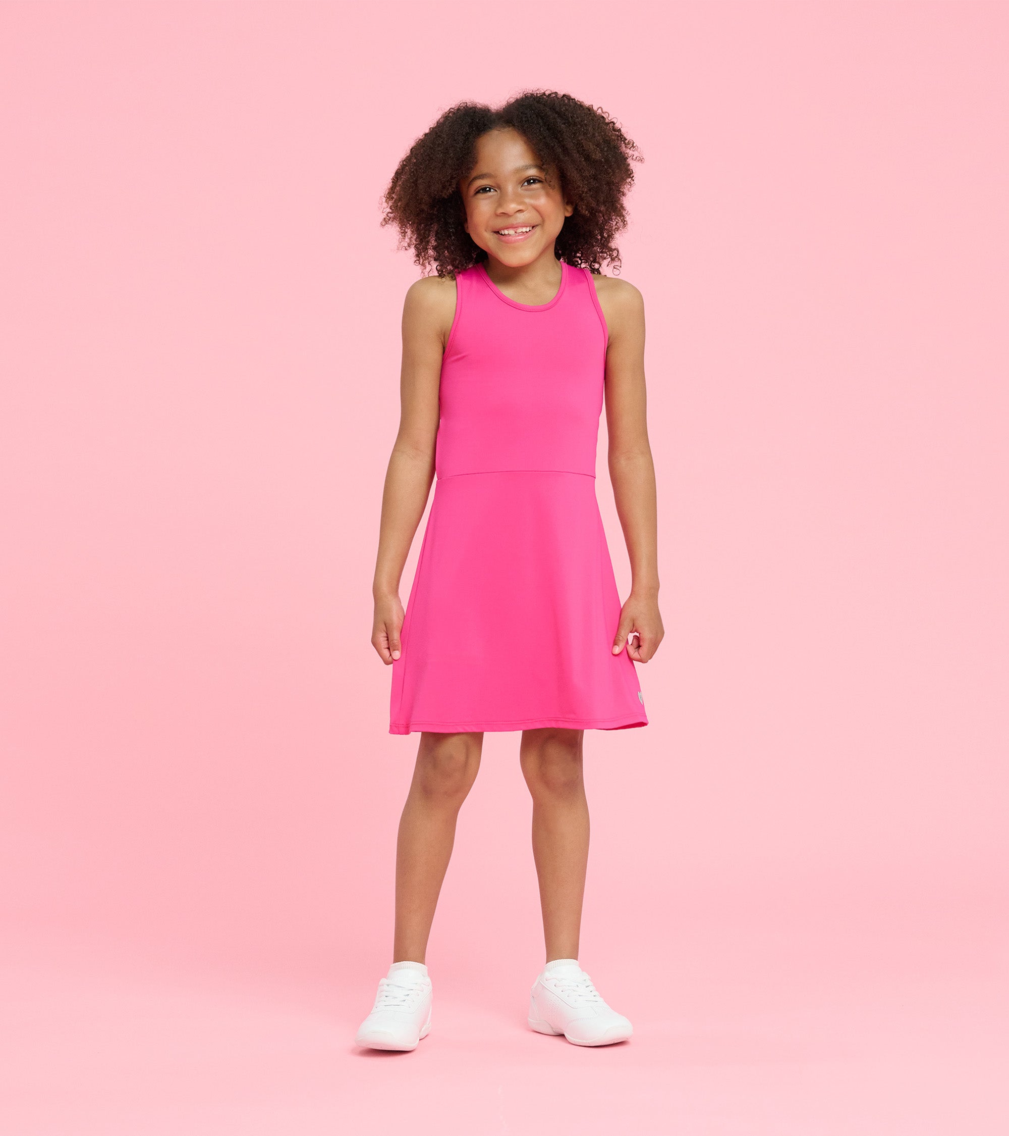 Girls Pink Active A-Line Dress | Hatley US Girls