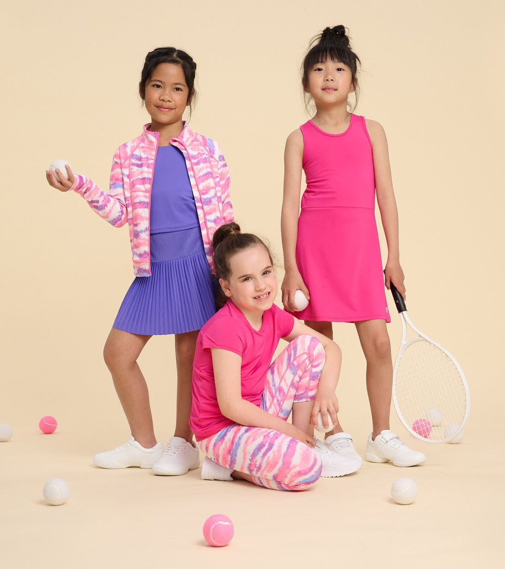 Girls Pink Active A-Line Dress | Hatley US Girls