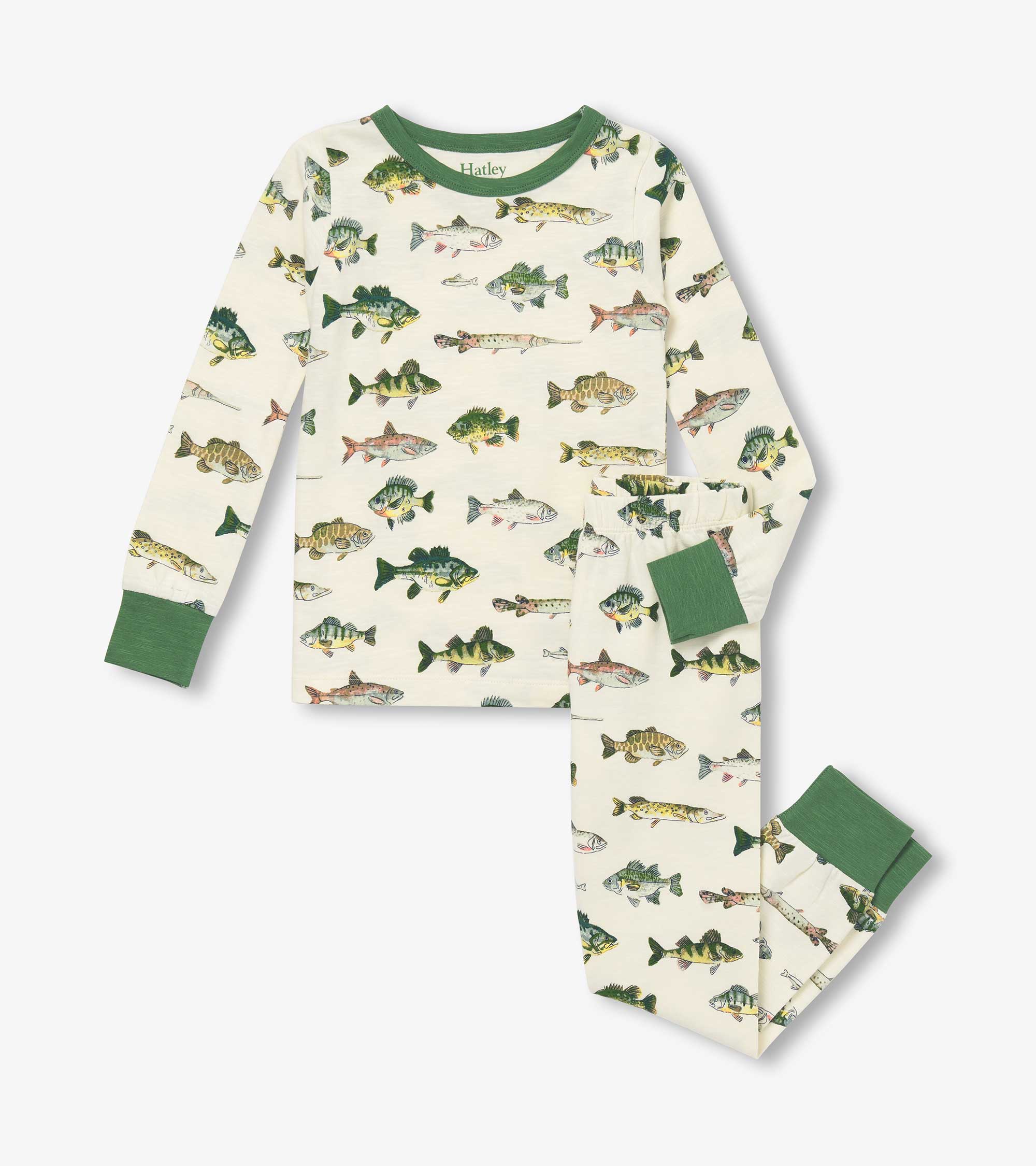 Boys Real Fish Pajama Set | Hatley For Boys