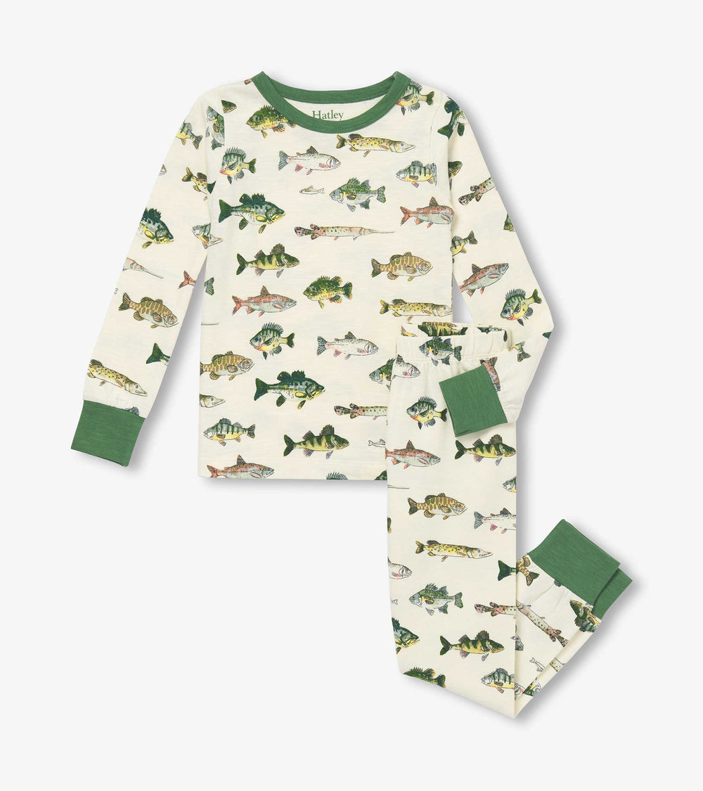 Boys Real Fish Pajama Set | Hatley For Boys