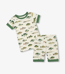 Boys Real Fish Short Pajama Set | Hatley Discount Boys