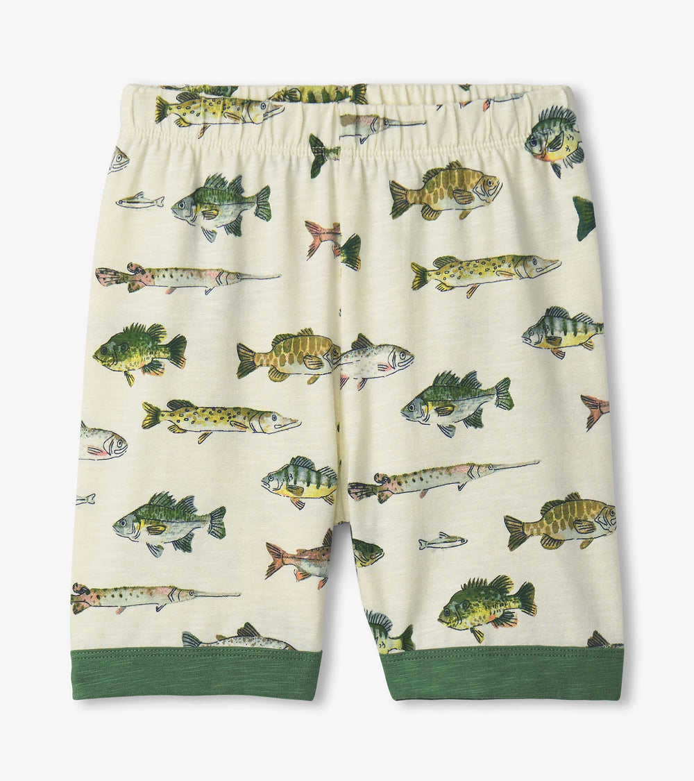 Boys Real Fish Short Pajama Set | Hatley Discount Boys