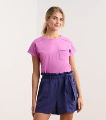 Slouchy Pocket Tee - Orchid | Hatley Outlet Women
