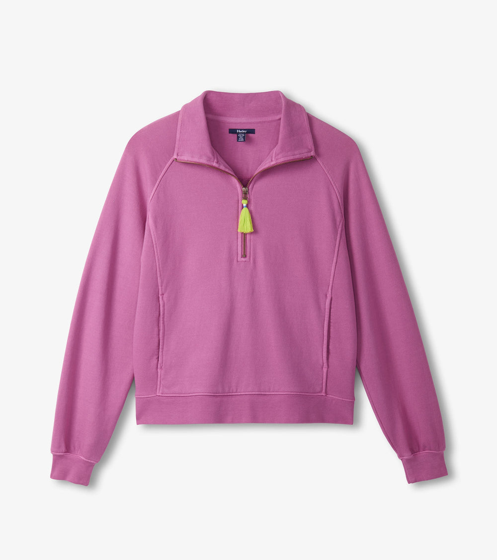 Mock Neck Pullover - Orchid | Hatley Women