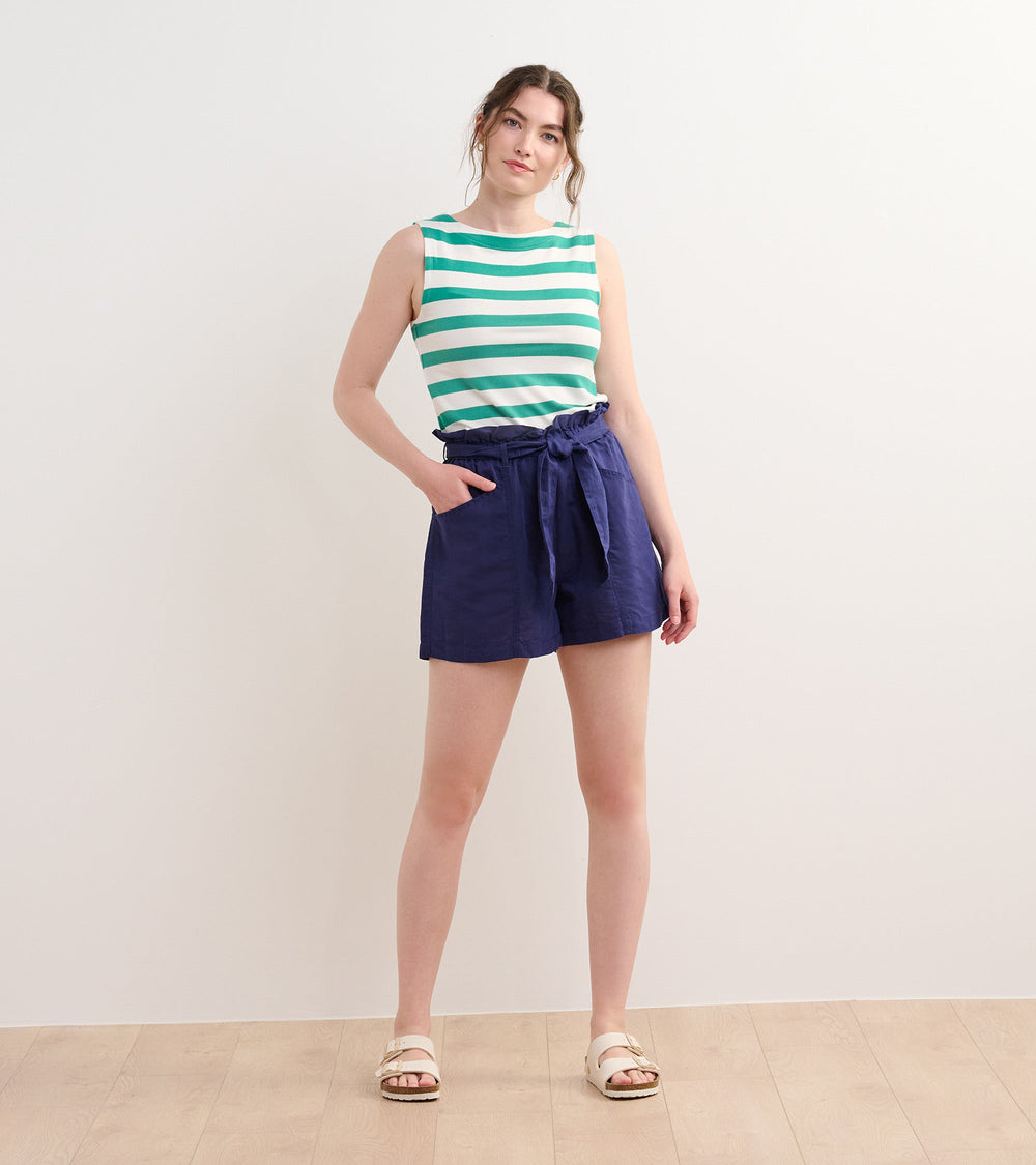Everyday Tank - Sea Green Stripes | Hatley US Women