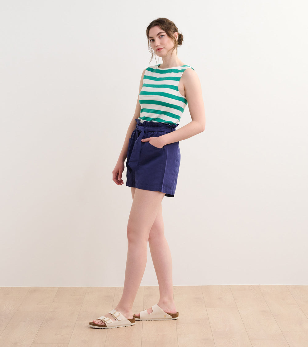 Everyday Tank - Sea Green Stripes | Hatley US Women