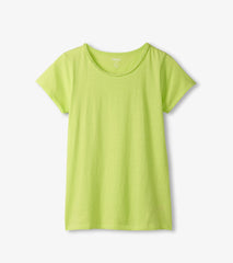 Braided Neck Tee - Sharp Green | Hatley