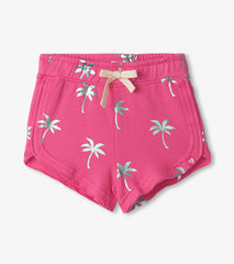 Girls Palm Trees Pull On Shorts | Hatley Discount Girls