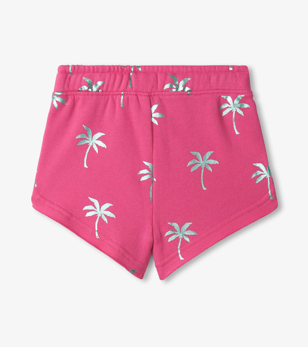 Girls Palm Trees Pull On Shorts | Hatley Discount Girls