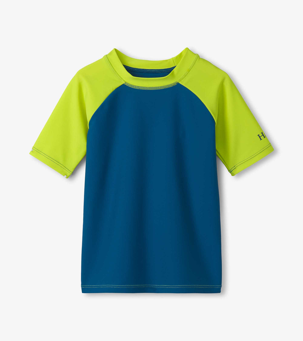 Boys Star Sapphire Short Sleeve Rashguard | Hatley US Boys