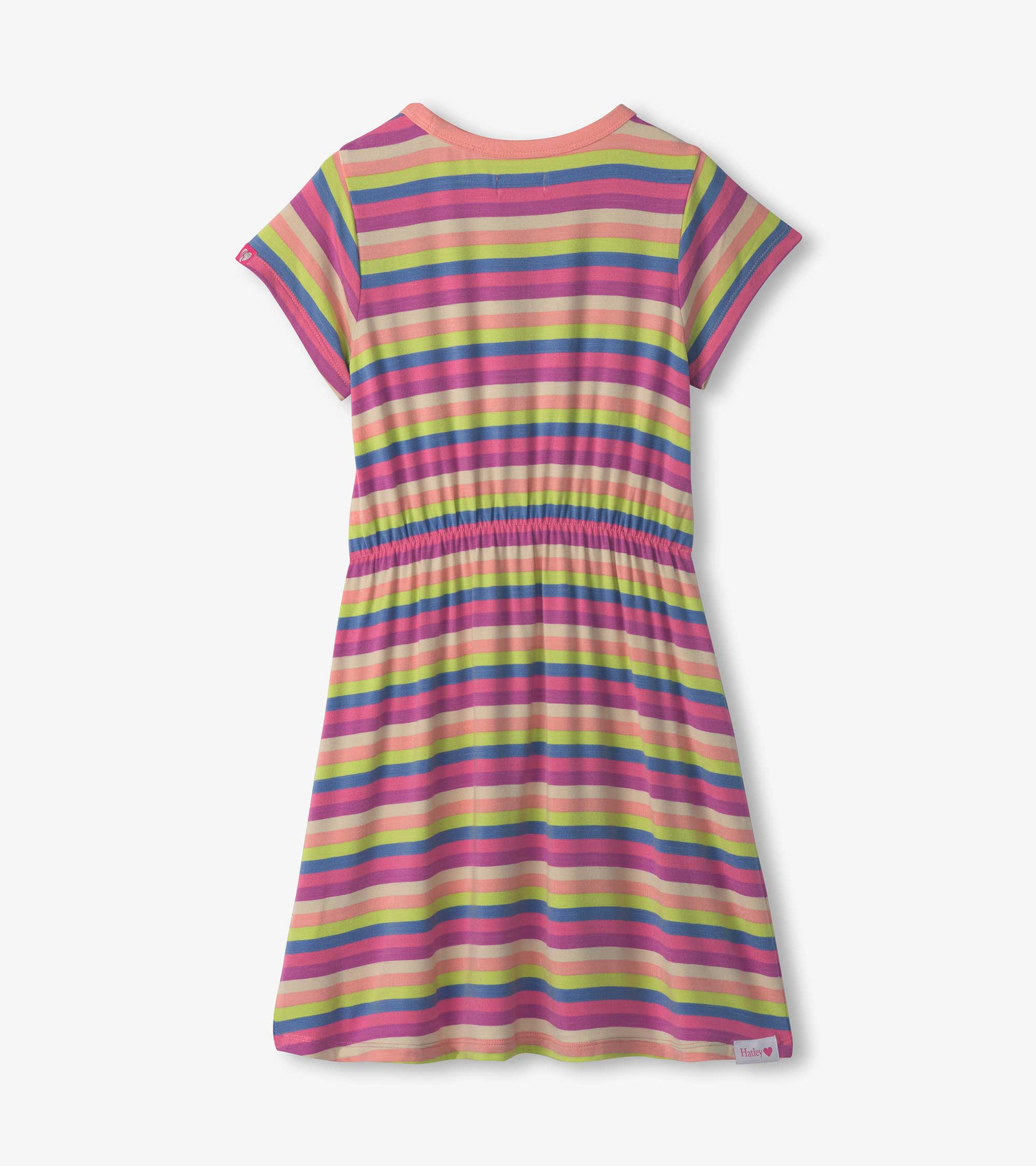 Girls Soft Stripes High-Low Dress | Hatley US Girls
