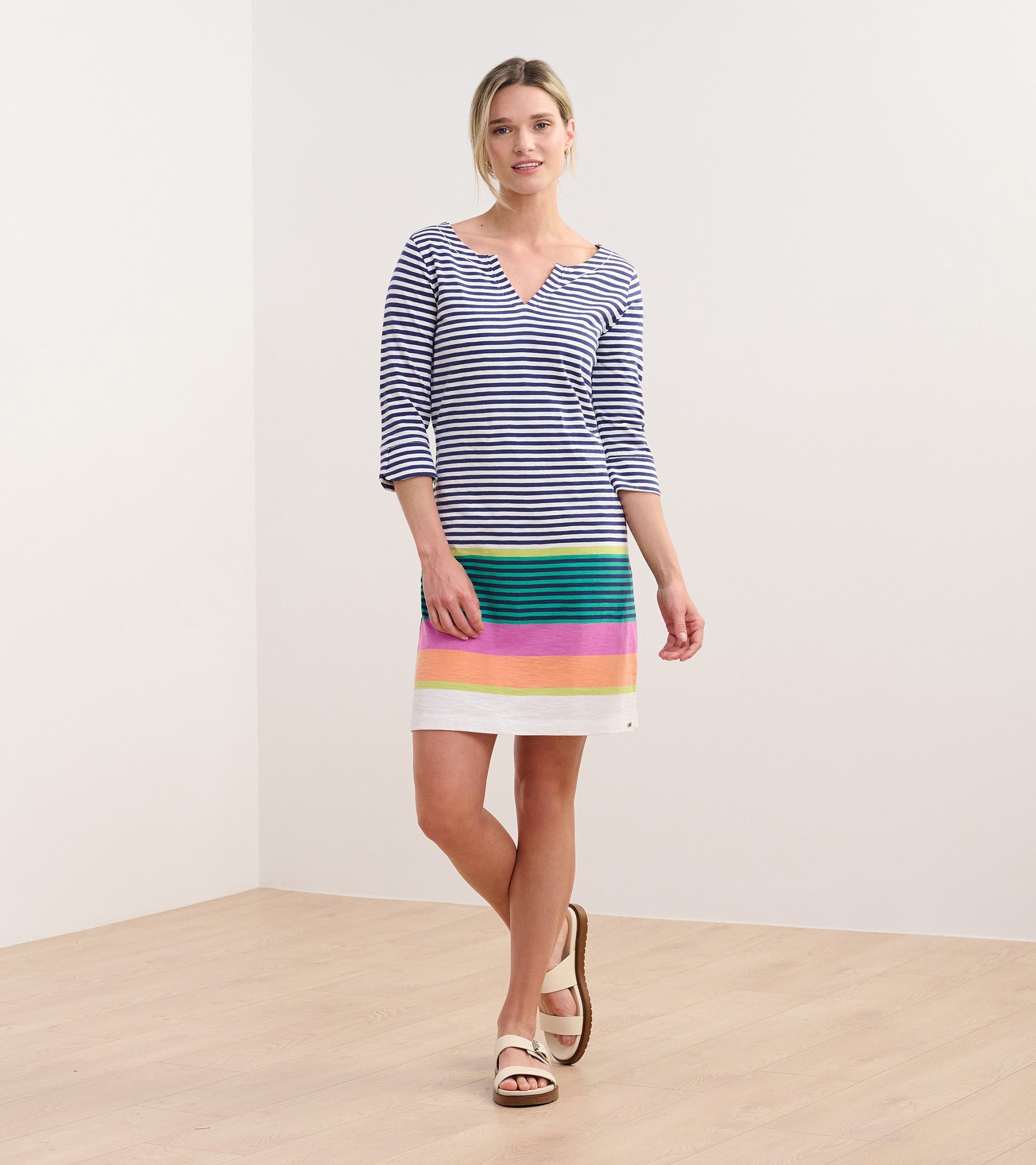 Lucy Dress - Seaside Stripes | Hatley US Women