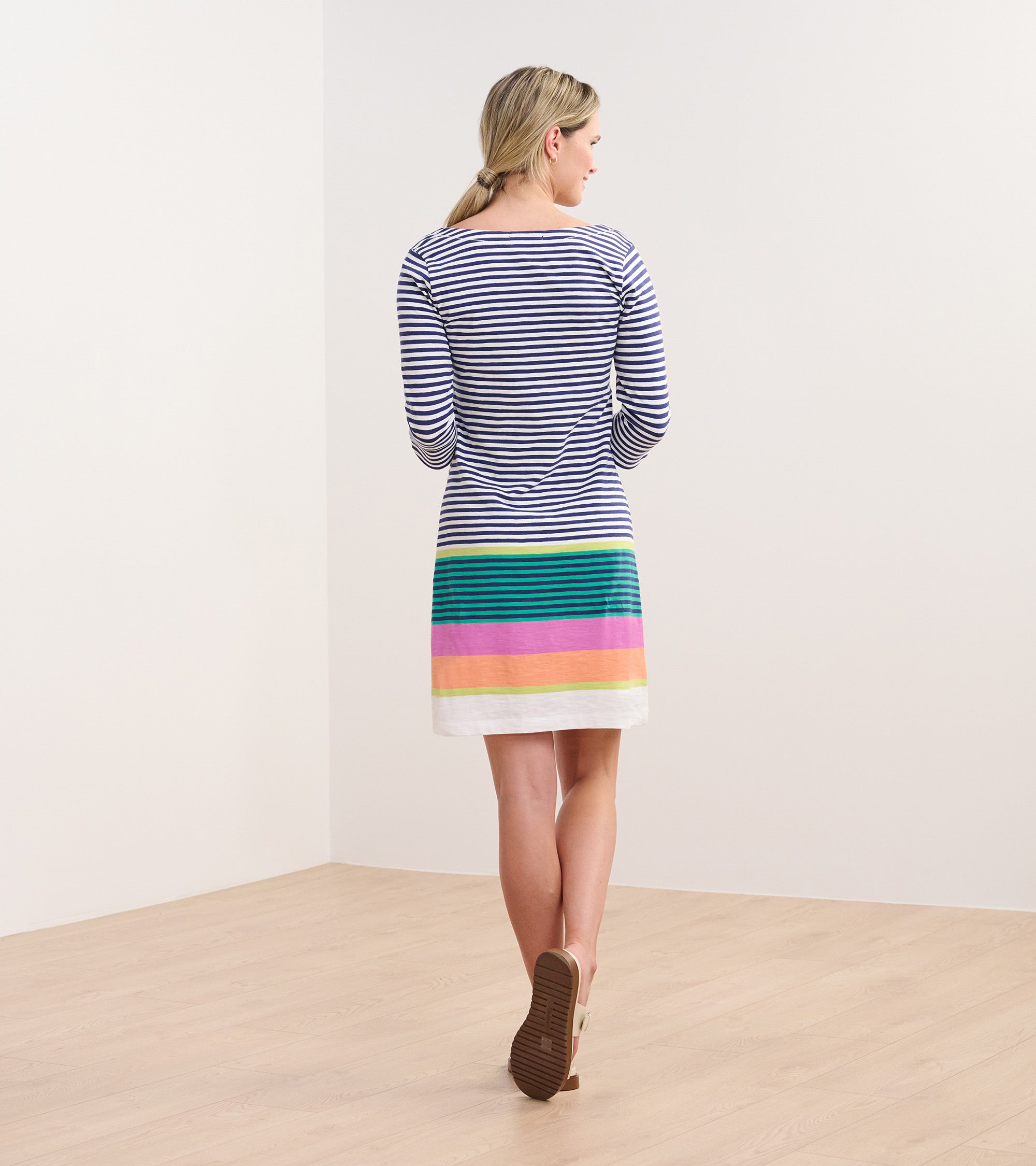 Lucy Dress - Seaside Stripes | Hatley US Women