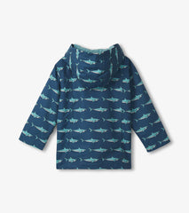 Boys Shark Tank Zip-Up Lightweight Rain Jacket | Hatley US Boys
