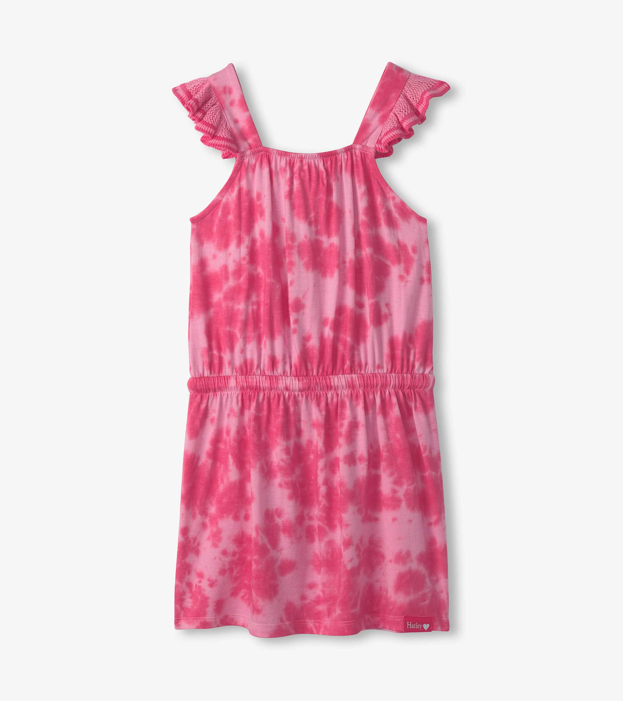 Girls Tie Dye Crush Crochet Bodice Dress | Hatley Outlet Girls