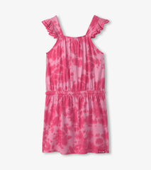 Girls Tie Dye Crush Crochet Bodice Dress | Hatley Outlet Girls