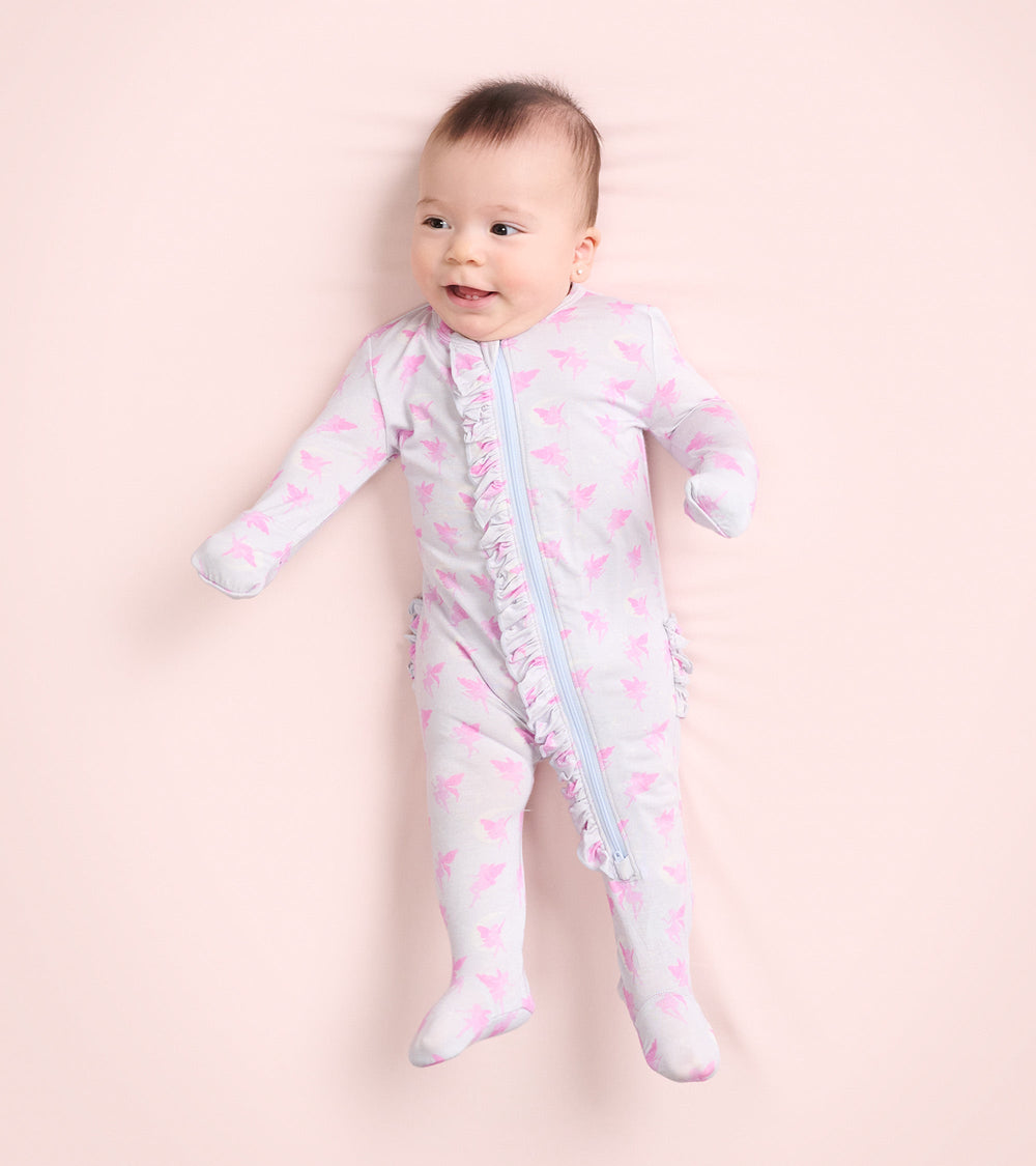 Baby Girls Twinkle Fairies Footed Sleeper | Hatley Sale Baby & Toddler