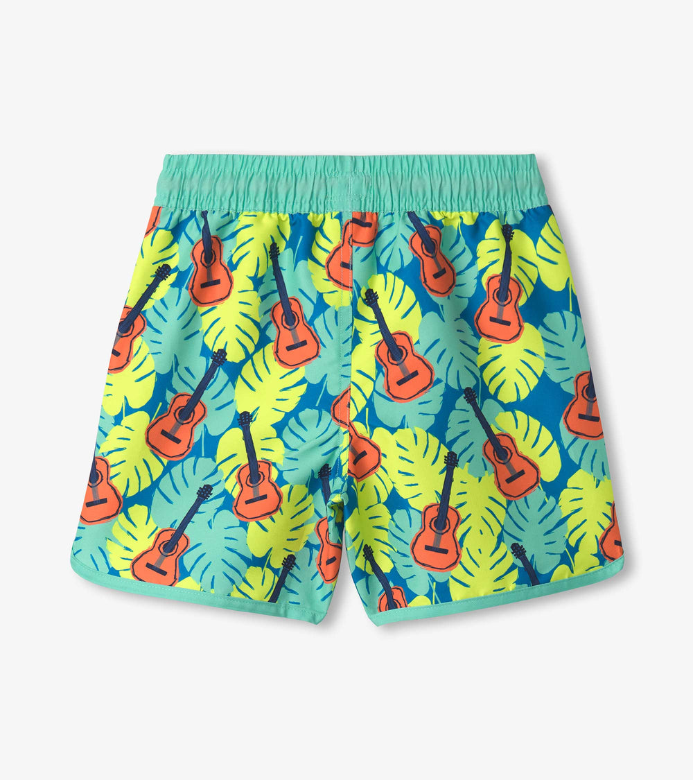 Boys Tropical Guitars Swim Shorts | Hatley Sale Boys