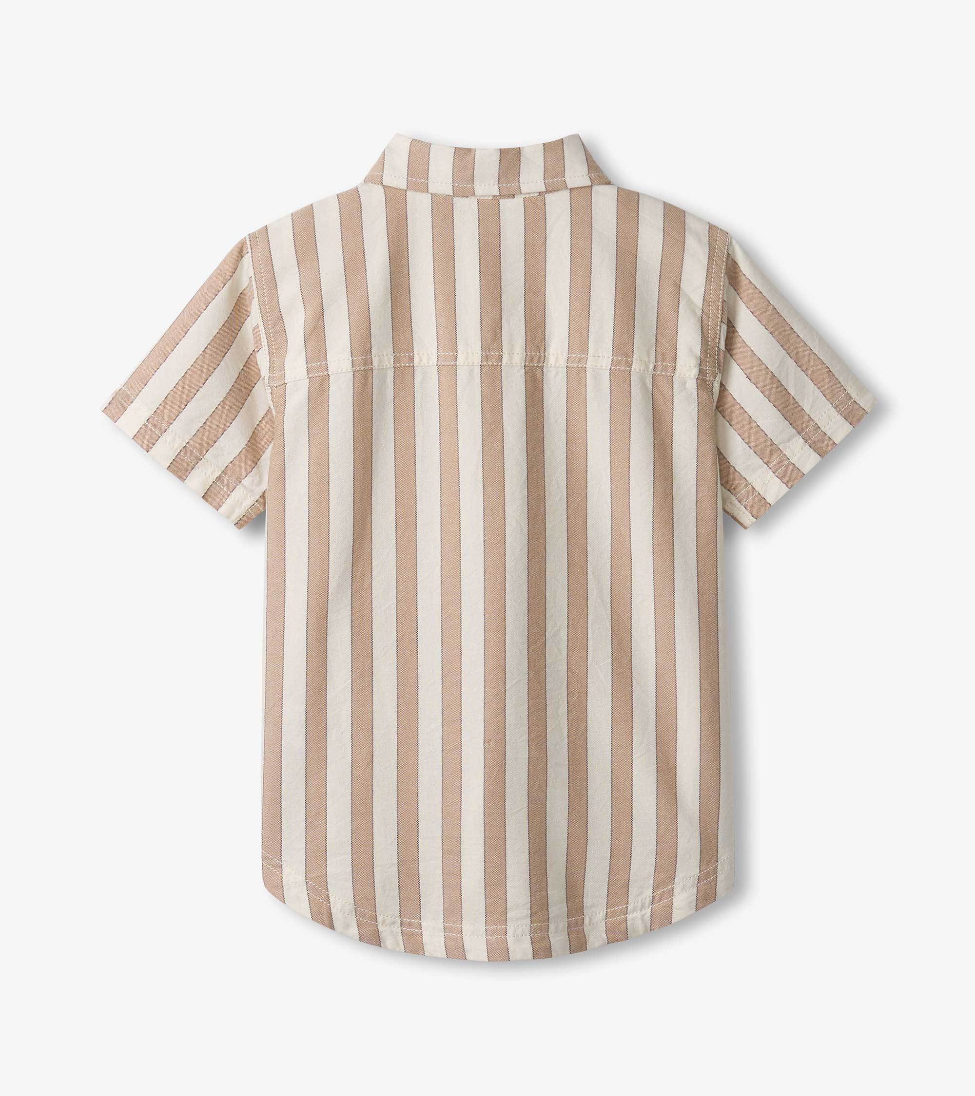 Boys Thatched Stripes Button Down Shirt | Hatley