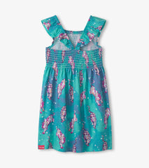 Girls Tiger Superstar Smocked Dress | Hatley Discount Girls