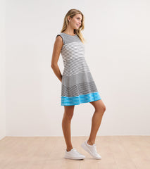 Sarah Dress - Tinted Stripes | Hatley Women