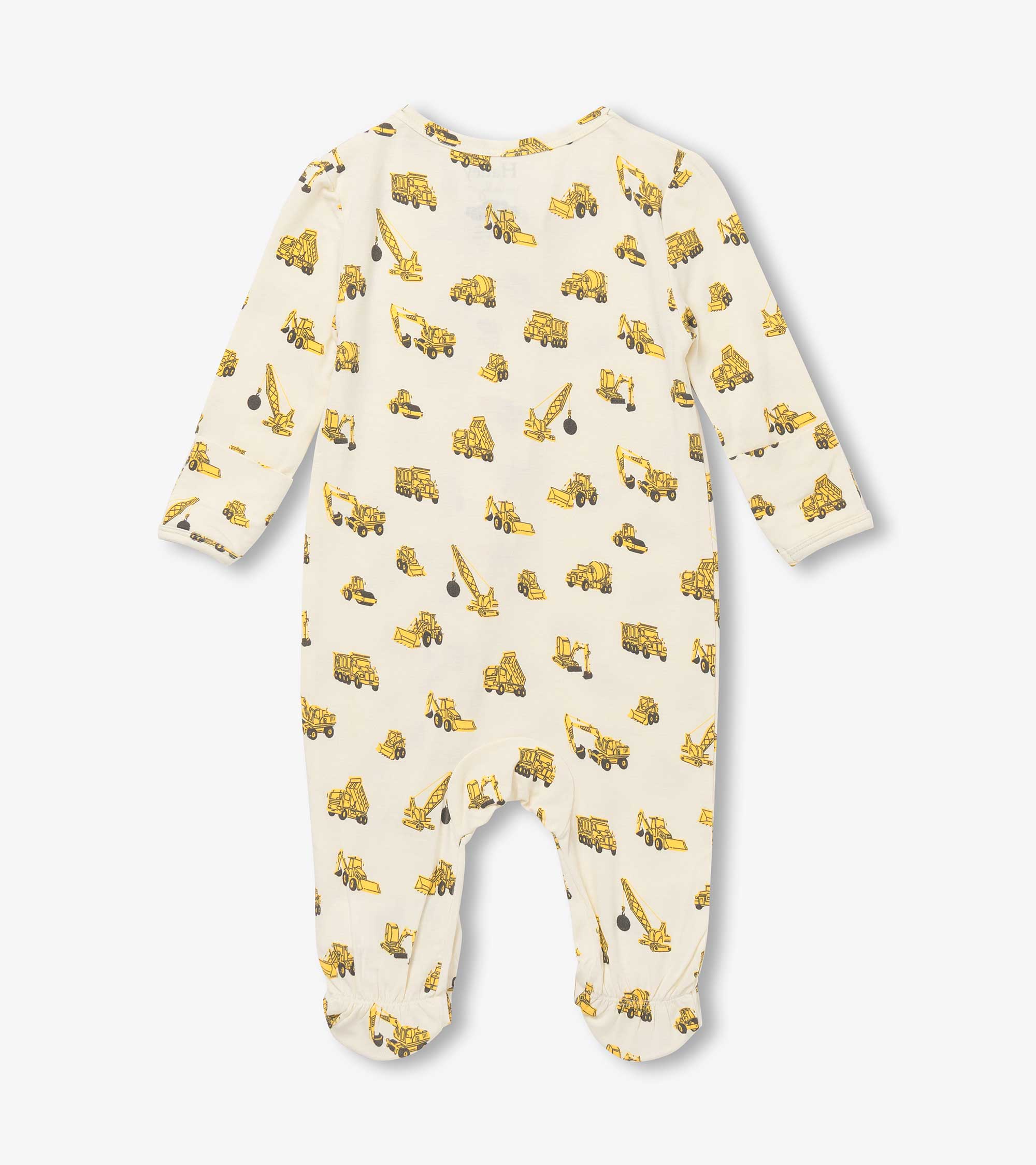 Baby Boys Under Construction Footed Sleeper | Hatley Discount Baby & Toddler