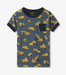 Boys Under Construction Short Pajama Set | Hatley US Boys